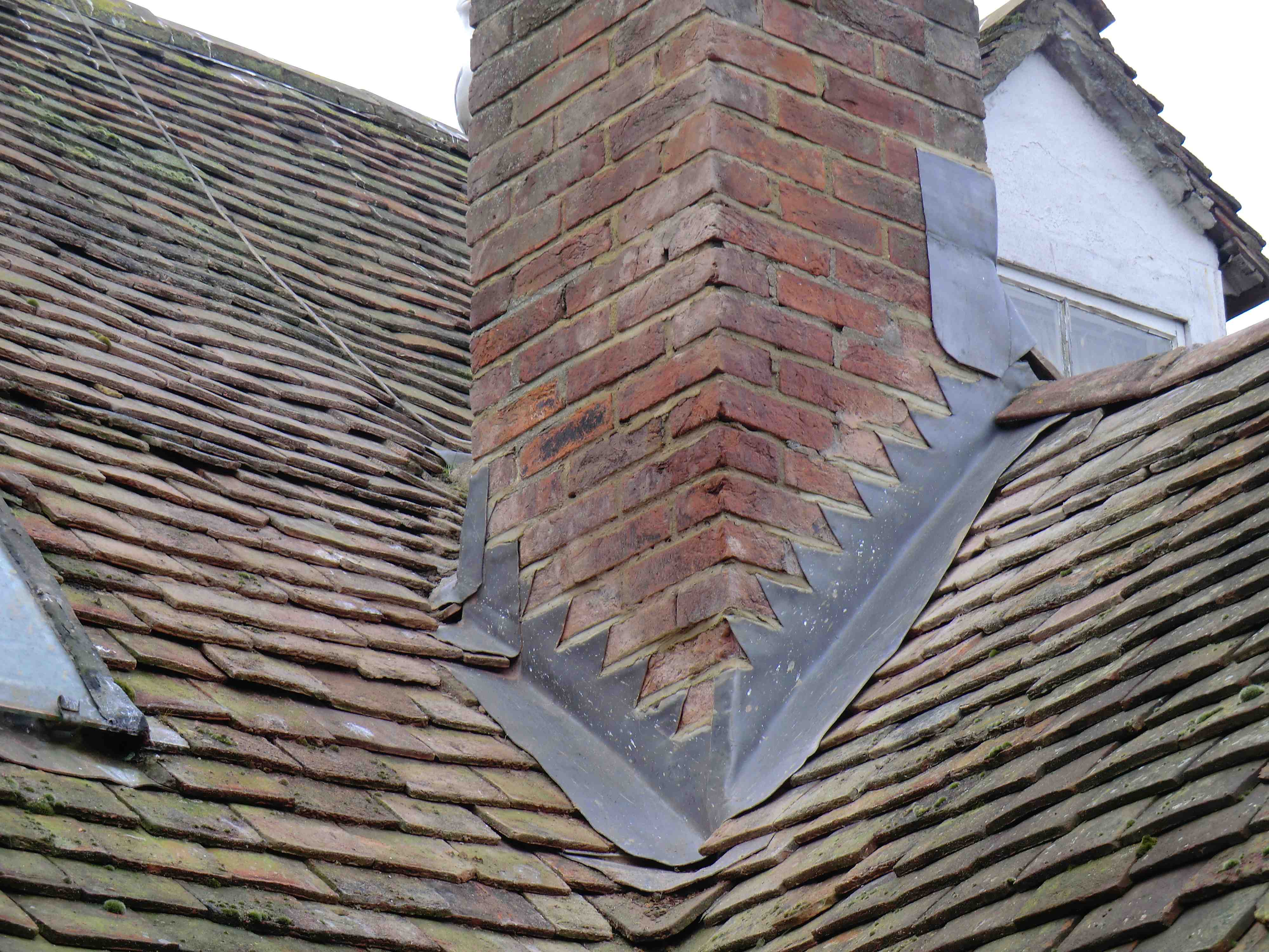 Lead Chimney Flashings, Rye, East Sussex RT Alkin