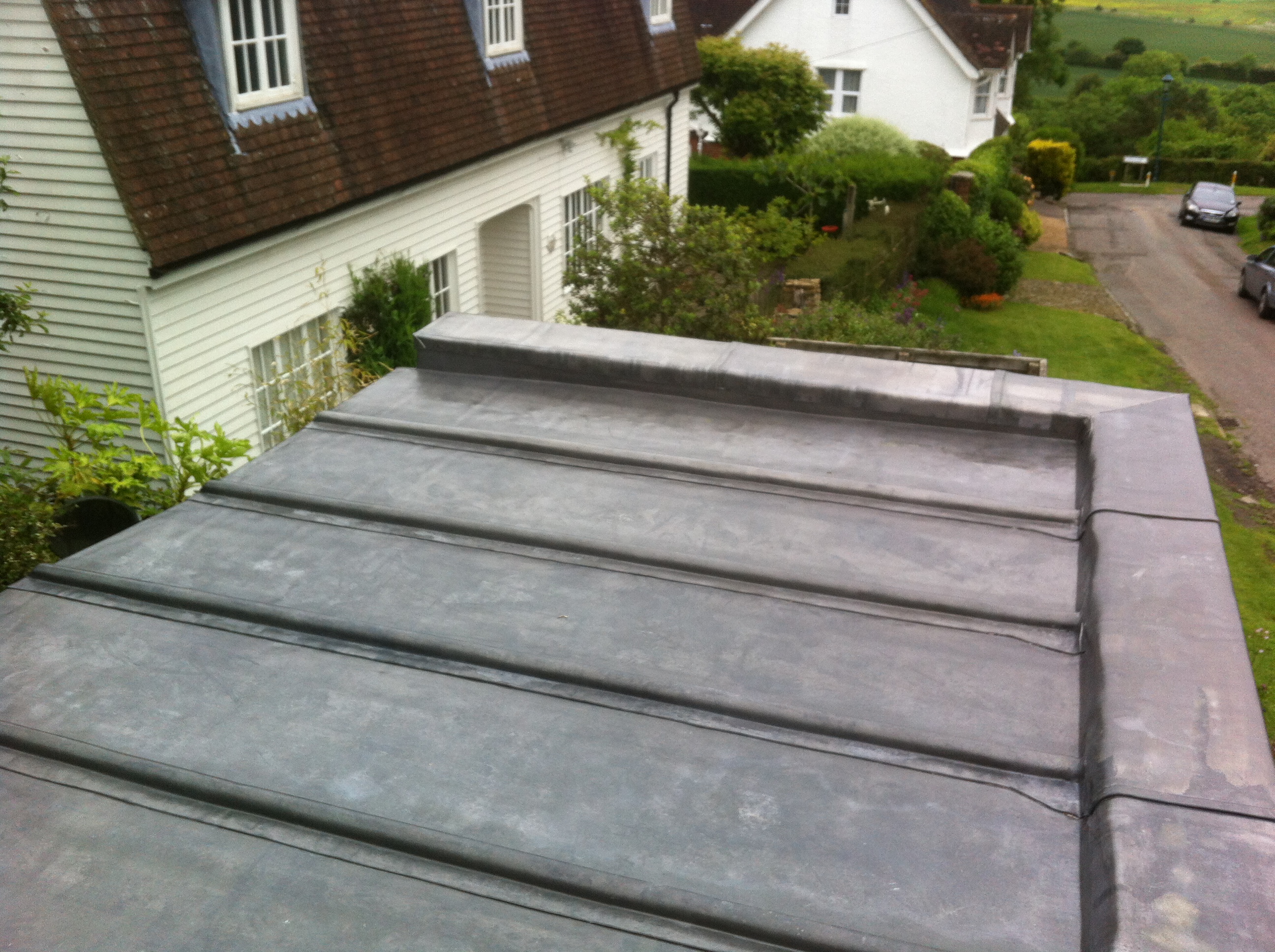 Lead Flat Roof, Winchelsea, East Sussex RT Alkin