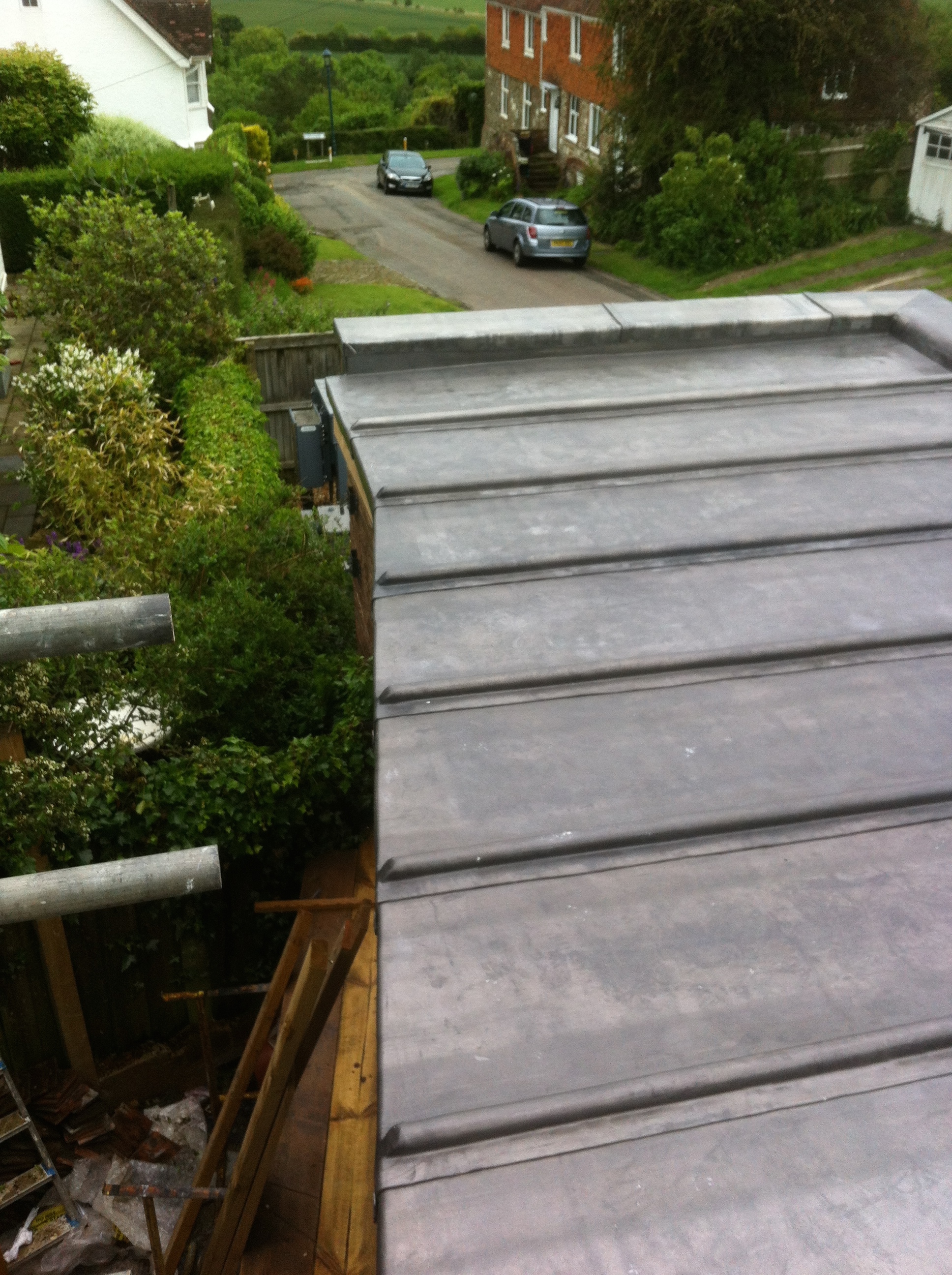 Lead Flat Roof, Winchelsea, East Sussex RT Alkin
