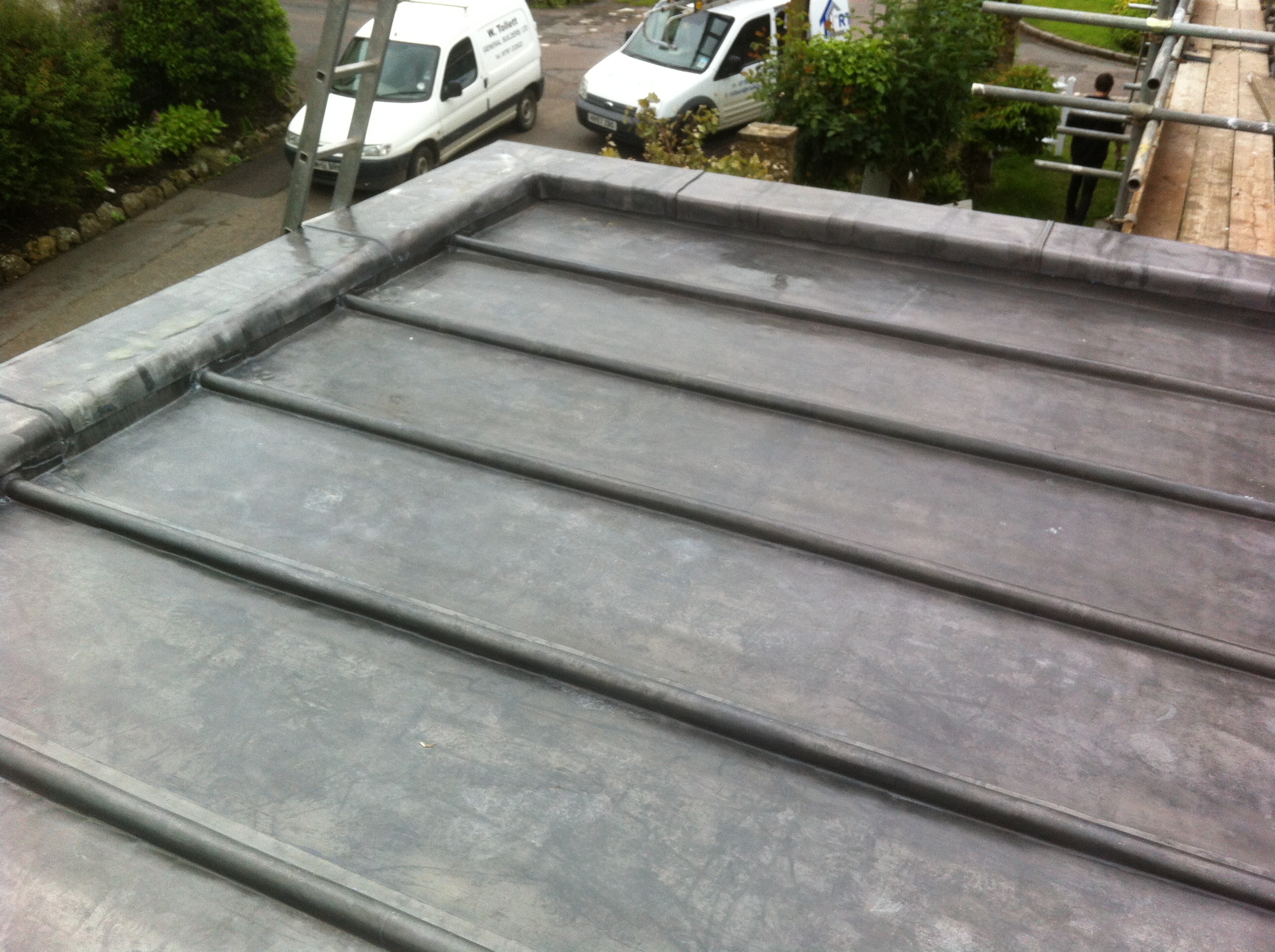 Lead Flat Roof, Winchelsea, East Sussex RT Alkin