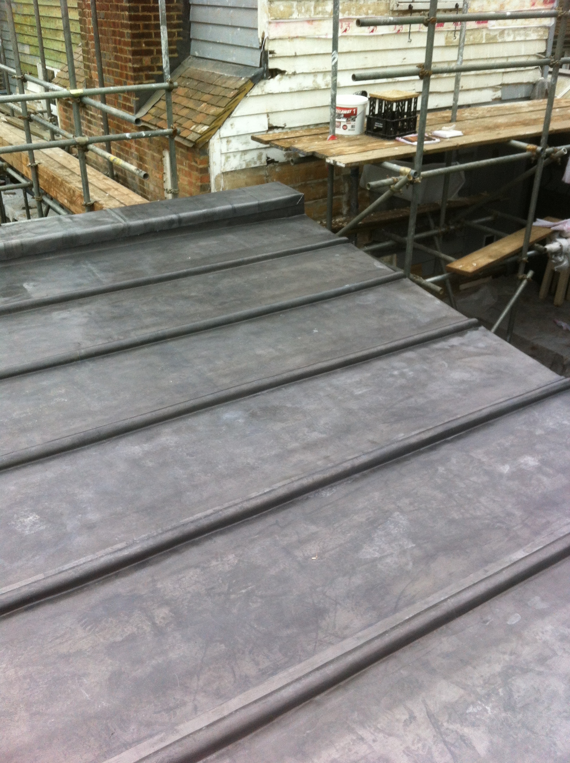 Lead Flat Roof, Winchelsea, East Sussex RT Alkin